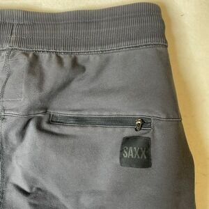 SAXX Down Time Pant Jogger‎ Sweatpants Charcoal Gray Mens M